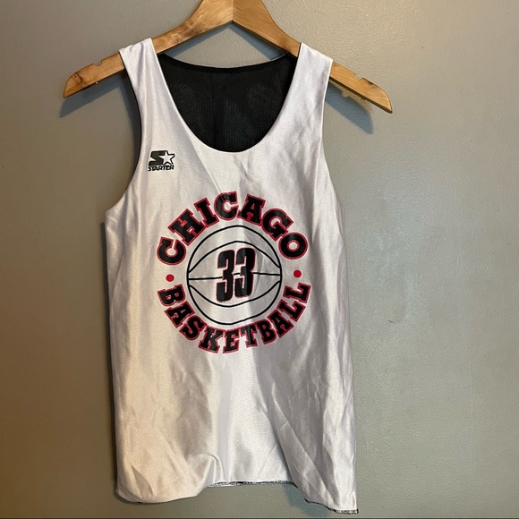 Vintage Bulls Starter Jersey #33 - Picture 6 of 7